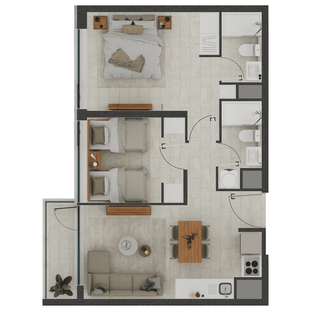 D4 departamento Vive Janequeo